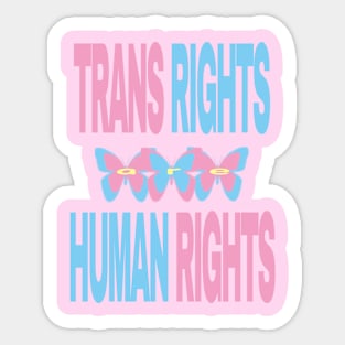 Trans Rights Are Human Rights Sticker